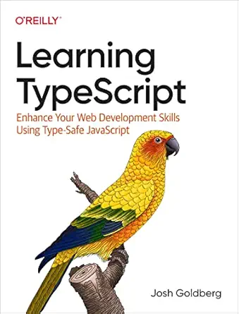 Cover of Learning TypeScript